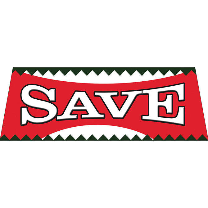 Windshield Banner - Save