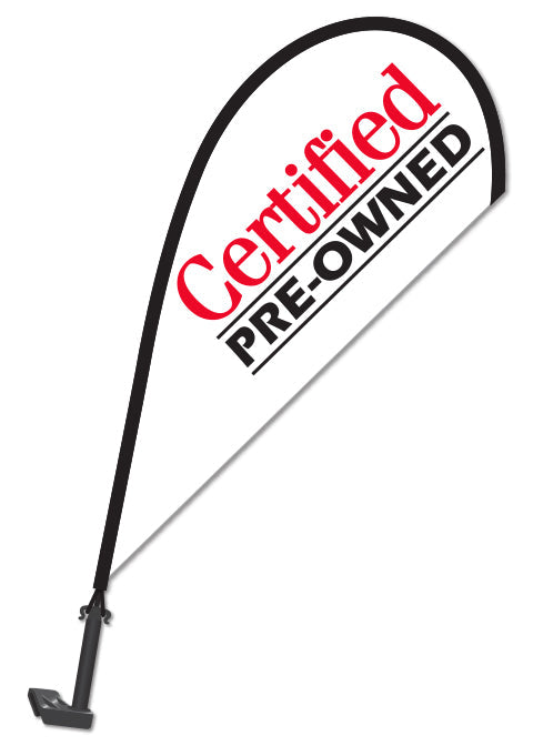 Clip on Paddle Flag - CERTIFIED USED VEHICLES