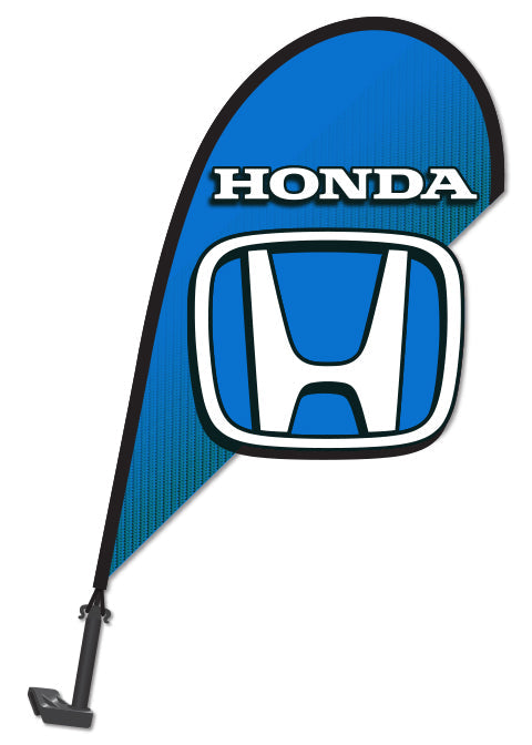 3D Clip on Paddle Flag - Honda