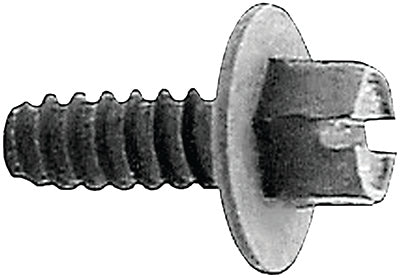 License Plate Screw Slotted Hex Washer Head - #14 X 5/8"