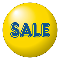 Reusable Balloons - 18" Round Weather-Proof Air-Fill Balloon
