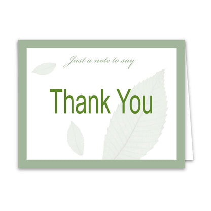 Thank You Card - Blank Inside