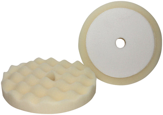 White Velcro Waffle Foam Pad - 8" - 2 Pads