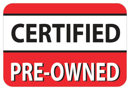 Certified Pre-Owned Flag Hoodie - 5'3" x 4' Car Windshield Cover