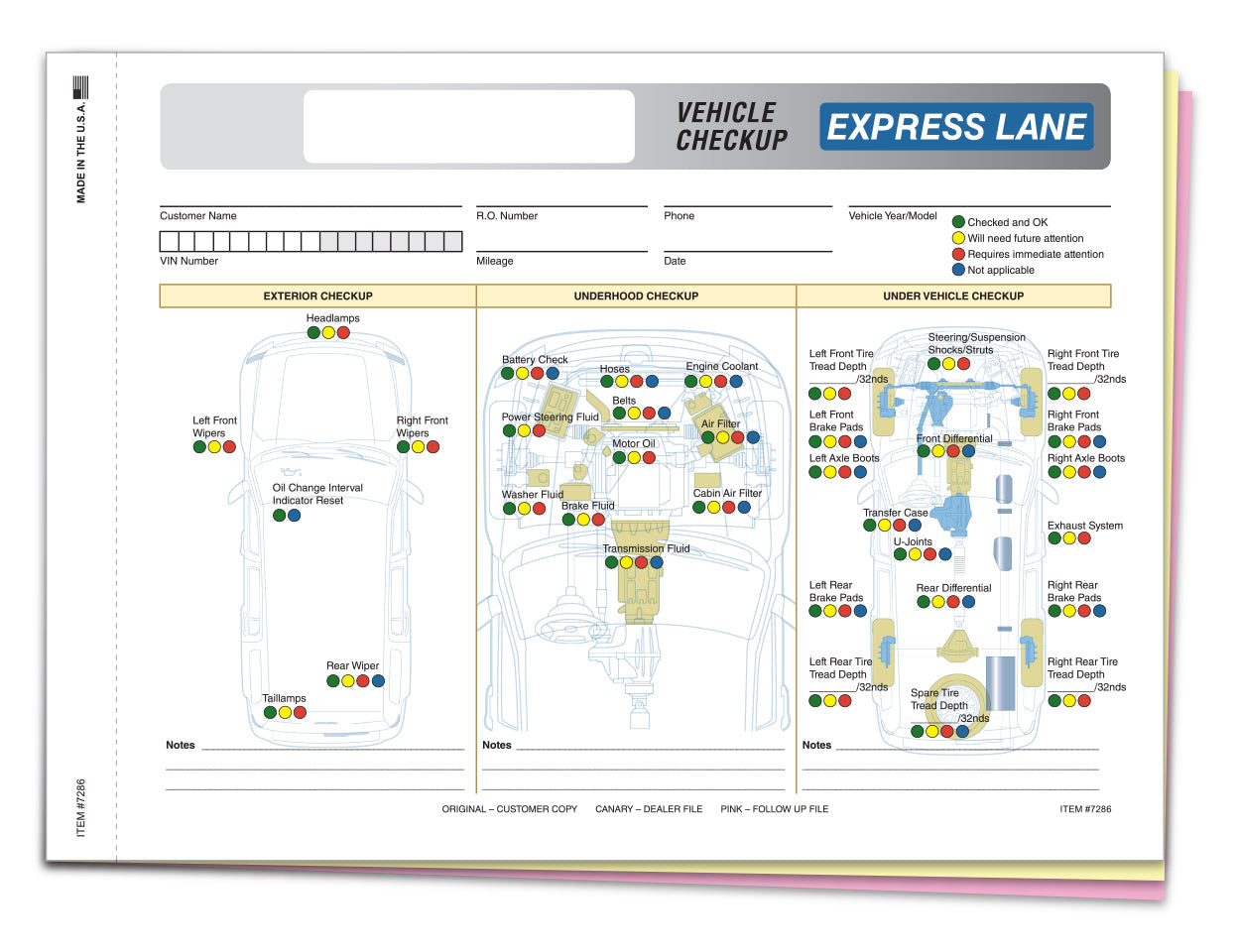 Express Lane Inspection Report - 3 Part
