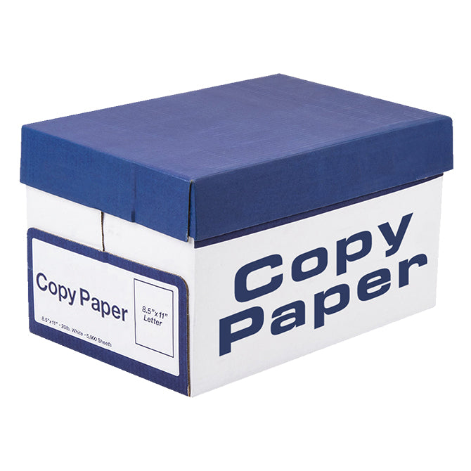 20/50# White Copy Paper - Qty. 5000