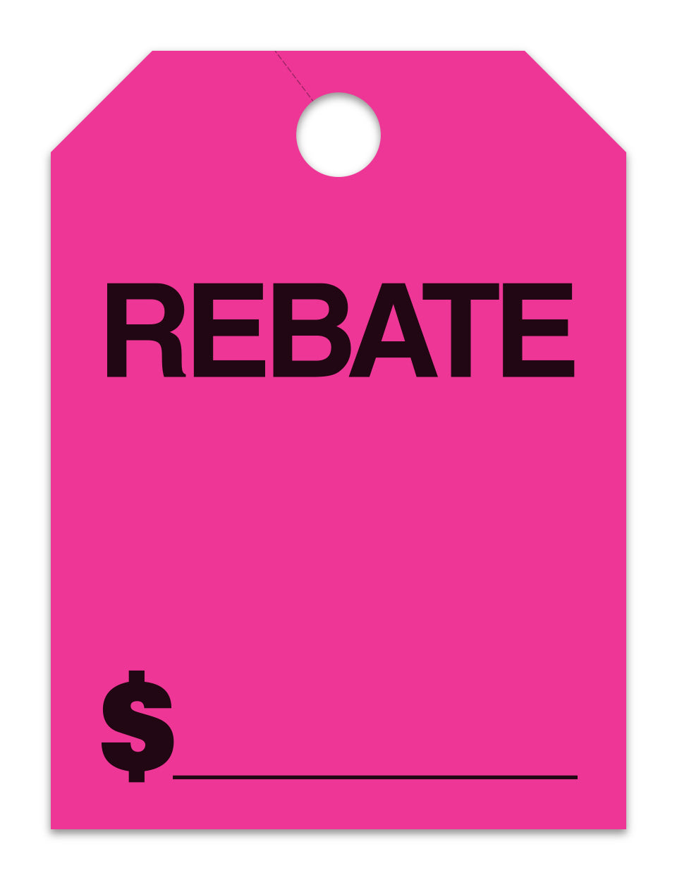 Hang Tags - Rebate