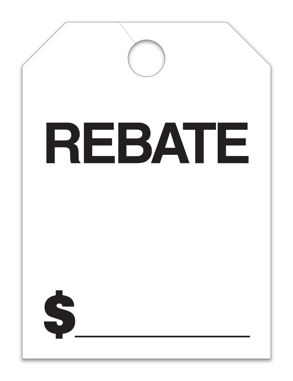 Hang Tags - Rebate