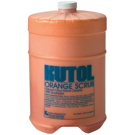 Bulk - Orange Scrub w/Pumice - 1 Gallon