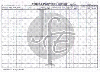 Inventory Record Book - Small